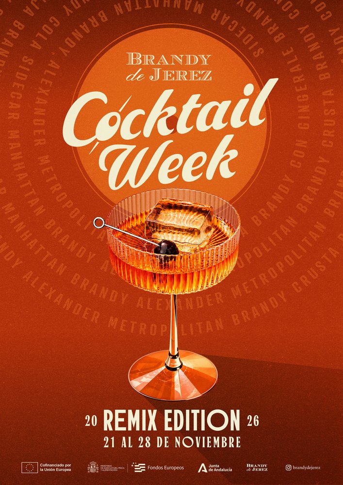 Cartel oficial Cocktail Week Remix Edition.