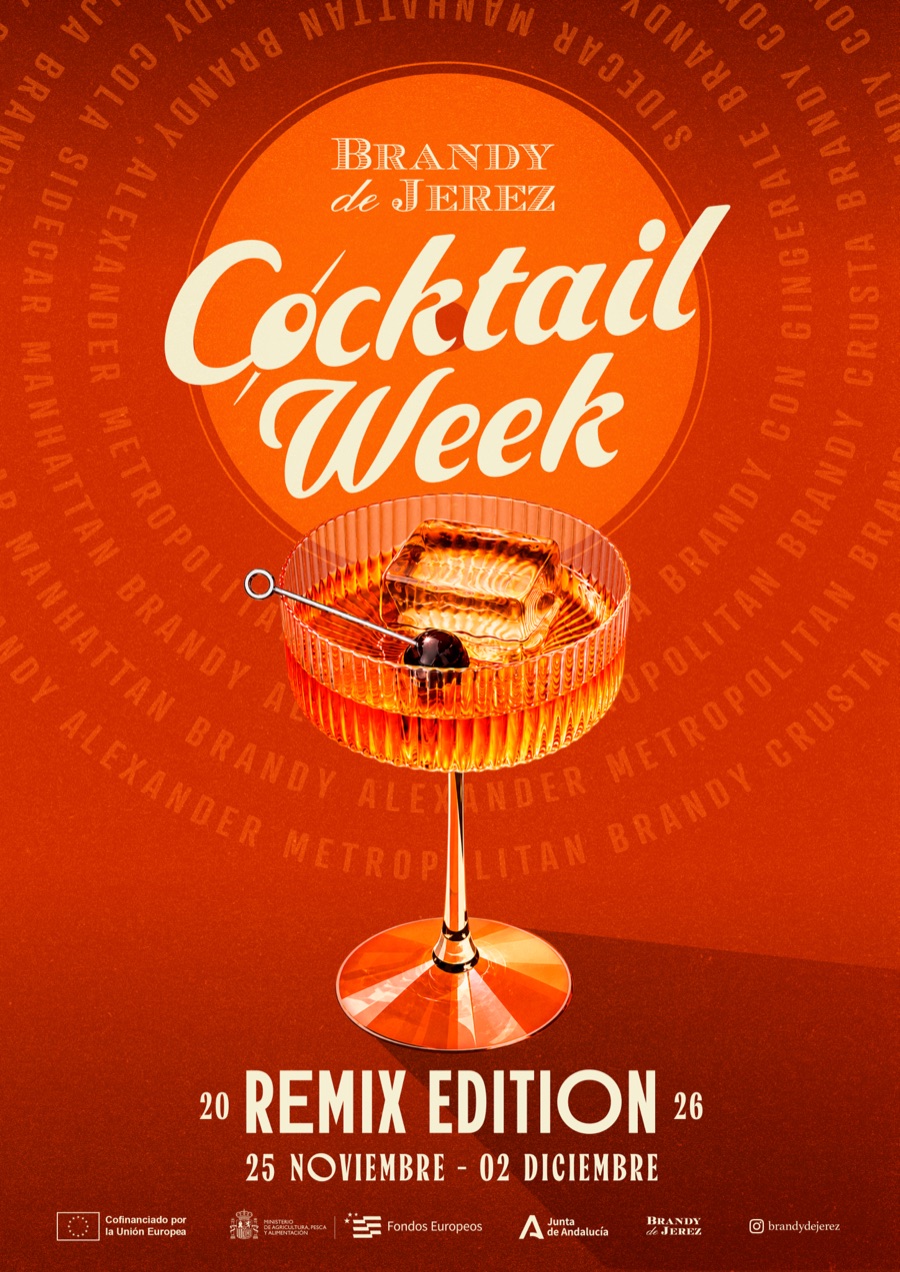 Cartel oficial Cocktail Week Remix Edition.